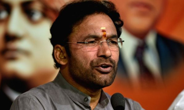 If they don't come to India, where will they go?" Kishan Reddy