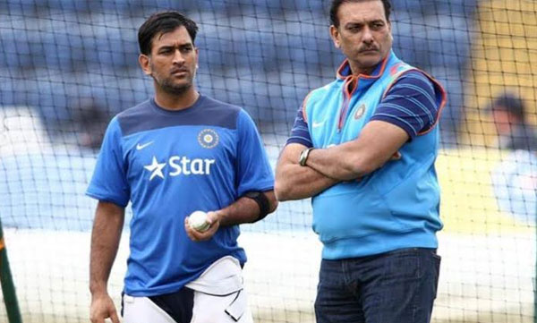 ravi shastri about dhoni