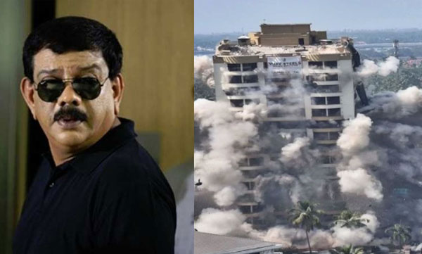 priyadarshan about marad flat demolition 