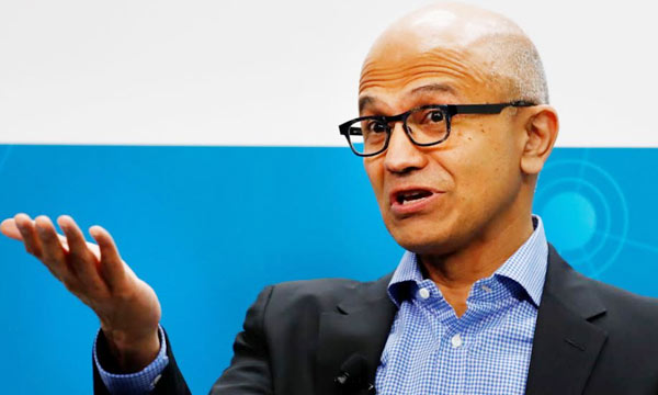 Microsoft CEO Satya Nadella strongly criticized a new Indian citizenship law that discriminates against Muslims, saying it's 'just bad