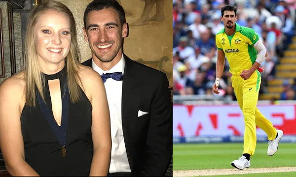 IND vs AUS; Mitchell Starc's Wife Alyssa Healy Reacts To His Dismissal, Leaves Twitter In Splits