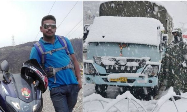 snow fall, army soldier fails to attend his wedding