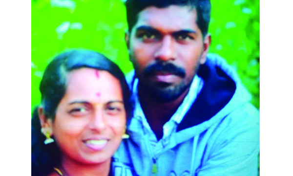 husband slit wife's throat