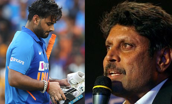 kapil dev about rishab panth