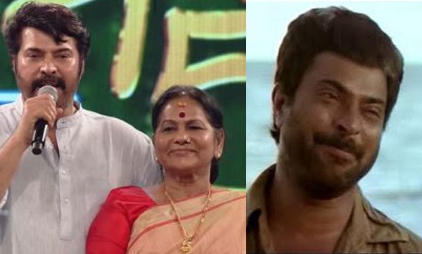 kpac lalitha about mammootty and movie amaram 