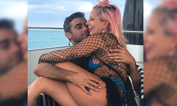 lady gaga with lover