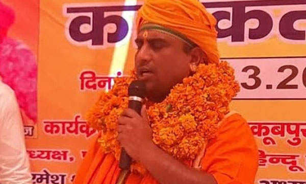 Hindu Mahasabha president was killed due to wife's extra-marital affair