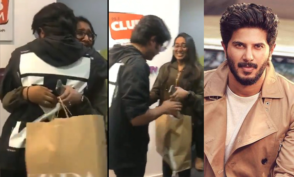 dulqer salman fan girl moment