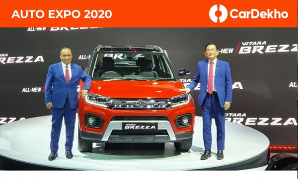 Maruti Vitara Brezza Facelift Unveiled At Auto Expo 2020. Bookings Open