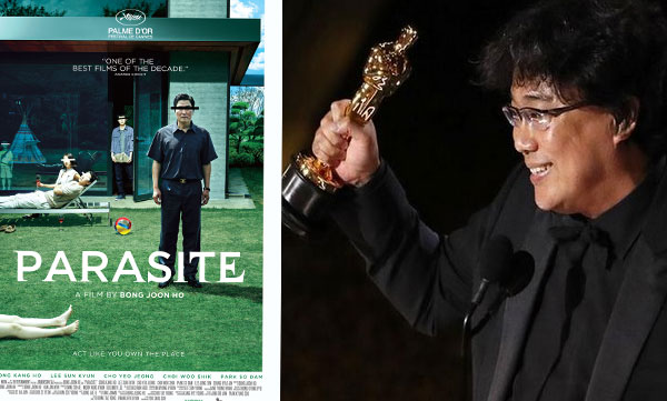 Parasite creates history at the Oscars