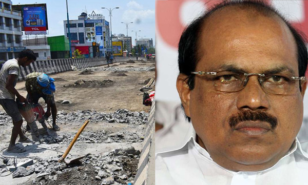 palarivattam bridge vigillance send notice to ibrahim kunj 