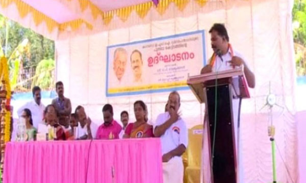 Minister T.P Ramakrishnan and MP Kodikunnel Suresh clash