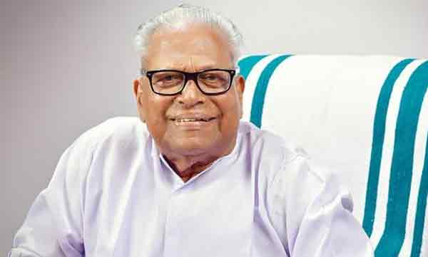 fake news about v s achuthananthan's health