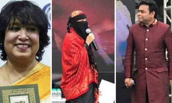 khadeja rahman replay to taslima nasrin 