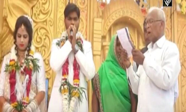 MP couple tie the knot by taking unique oath