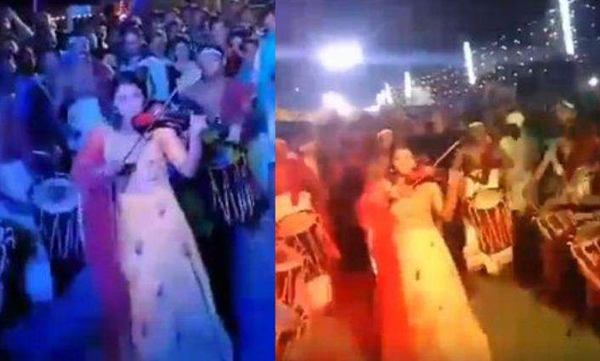 violin and chenda combo viral video 