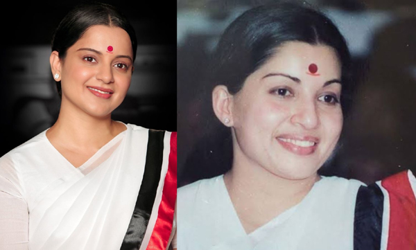 kangana as jayalalitha new look 