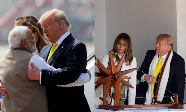 Donald trump india visits google trends 