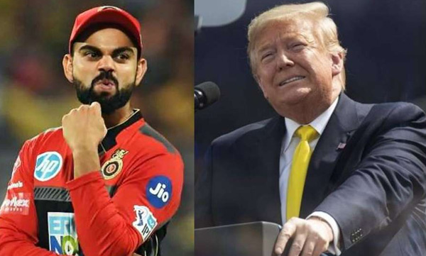 rcb change donald trump speech into a funny theme