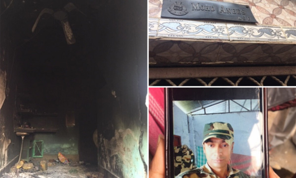 Rioters burn down Jawan's home