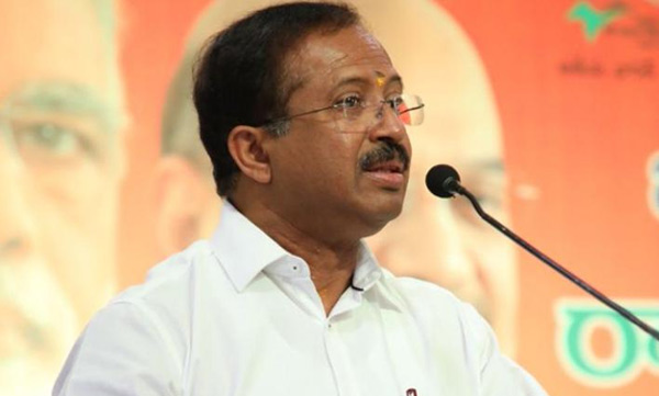 V Muralidharan on media ban