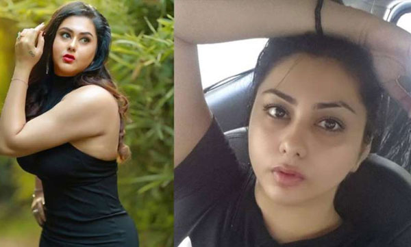 namitha's complaint against man