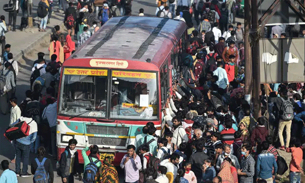 UP Government Arranges 1,000 Buses For Stranded Migrant Workers