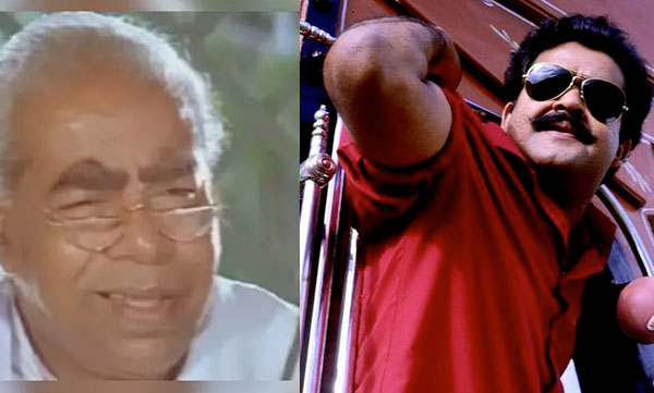 sarath sasi facebook post about spadikam movie