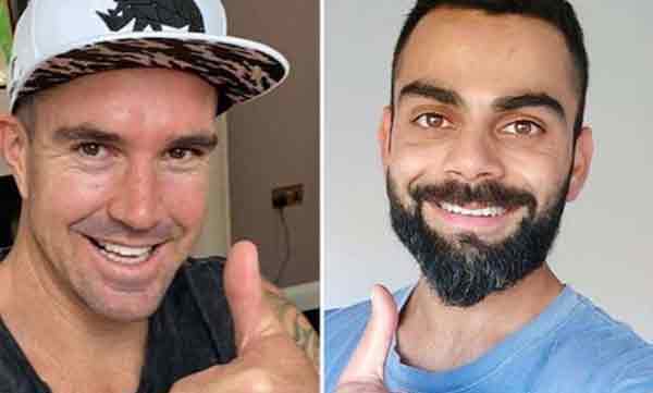 kevin pieteresen and virat kholi video call 