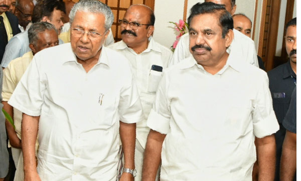 Edappadi Palaniswami tweets Pinarai Vijayan's press meet 