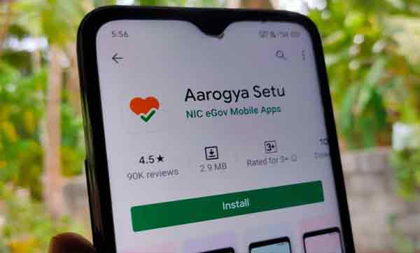 arogya sethu mobile application for covid awarness 