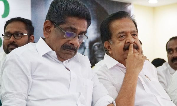 ramesh chennithala against pinarayi