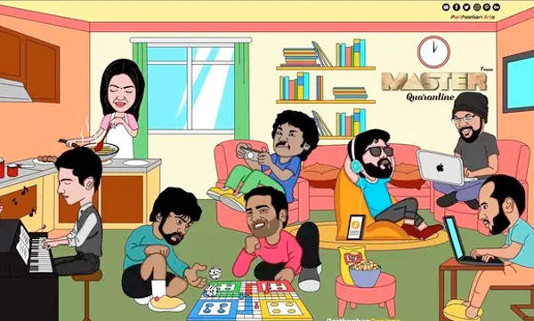  Malavika Mohanan criticize master poster