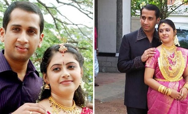 uppum mulk fame rohini rahul shares wedding photos 