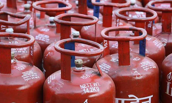gas cylinder price decreased 