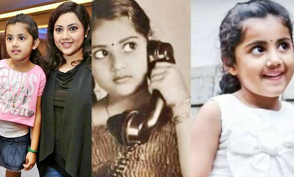 actress meena and daughter viral image 