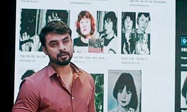 facebook post about forensic movie 