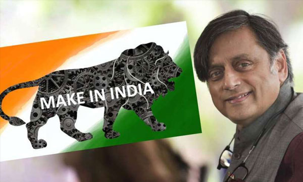 sasi taroor against narednra modi 