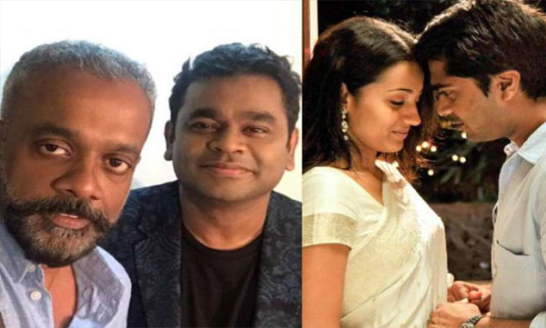 goutham menon new work ar rahman music