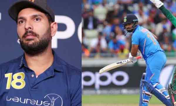 yuvaraj sing about rishab panth 