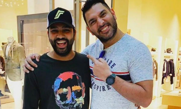 yuvaraj sing wants rohit sharma break sewang record 