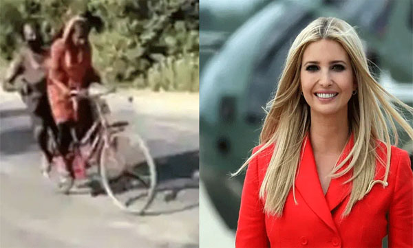  Ivanka Trump Praises Girl Who Cycled 1200 km 