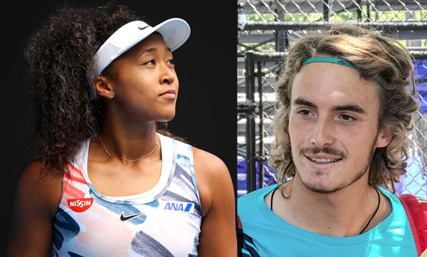 Stefanos Tsitsipas Pranks Naomi Osaka