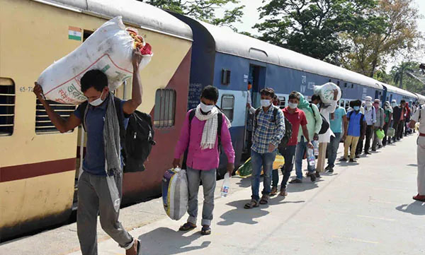 Bihar bound Shramik train loses its way, reaches Karnataka