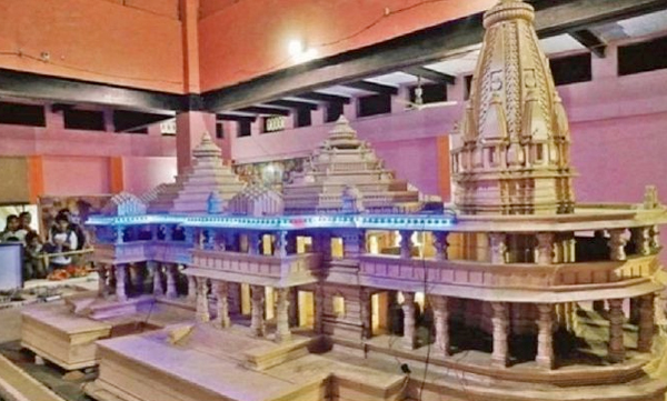 ram temple construction work begins ayodhya