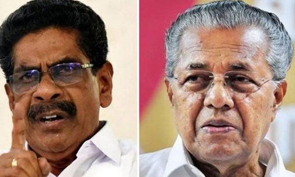 mullapalli ramachandran against pinarayi vijayan 