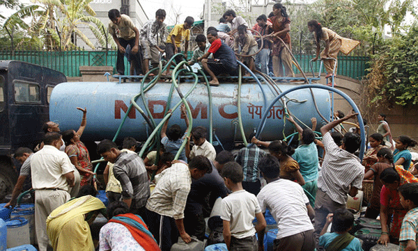 drinking water shortage in delhi