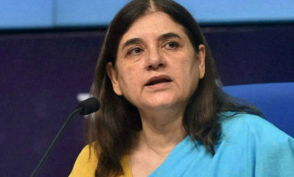 Police case against Menaka Gandhi