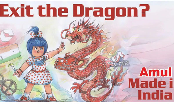 Amul's Twitter account suspended over boycott china tweet