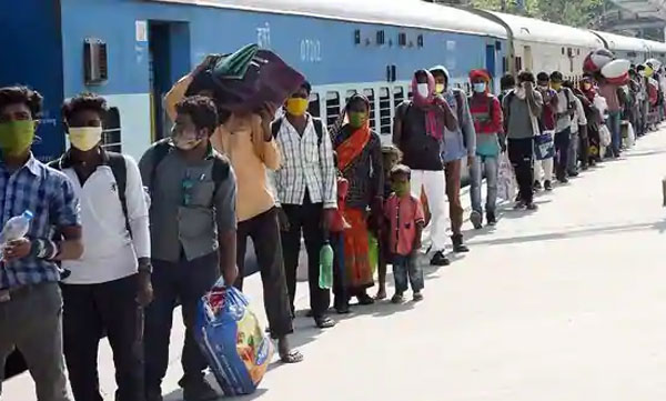 58 lakh migrant workers return back to home through shramik special train 